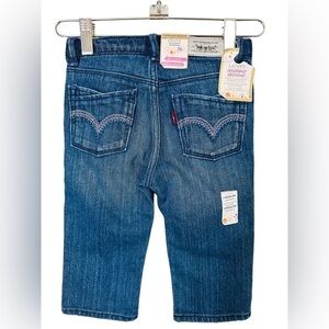 NEW! LEVIS GIRLS SKIMMER Jeans Capris Size 5 Youth NWT
